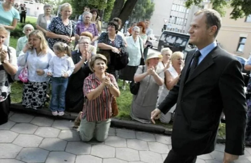 Дональд Туск у Гродне