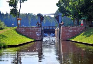 Для экскурсий открыли лямус в Гродно - самое старое деревянное здание Беларуси Аўгустоўскі канал
