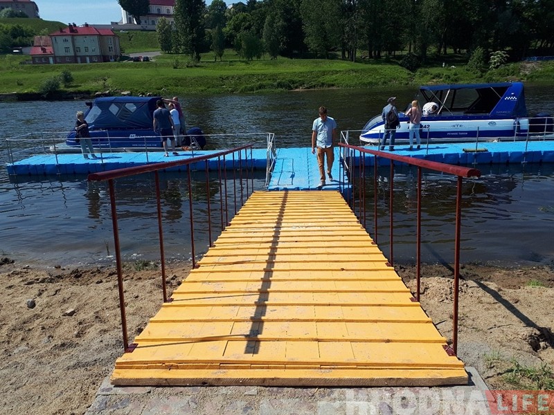 Не только речное такси, но и экскурсии: для прогулок по Неману запустили катера Не только речное такси, но и экскурсии: для прогулок по Неману запустили катера