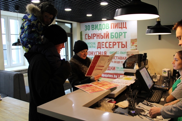 В Гродно открылась пиццерия «Papa Johns». Весной может появиться еще одна В Гродно открылась пиццерия «Papa Johns». Весной может появиться еще одна