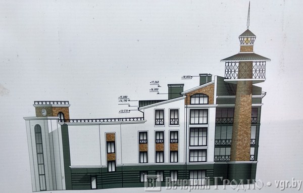 В Гродно продают недостроенный центр «Маяк»: там хотели открыть кафе на трубе высотой 30 метров (обновлено)