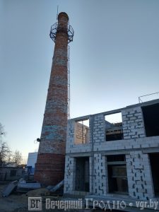 Кафе на трубе высотой 30 метров и культурный кластер: возле филармонии строится уникальный для Гродно многофункциональный центр «Маяк»