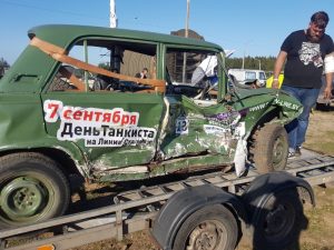 На "Линии Сталина" прошла масштабная битва машин. У гродненца Николая Веремеенко - 2-е место На "Линии Сталина" прошла масштабная битва машин. У гродненца Николая Веремеенко - 2-е место