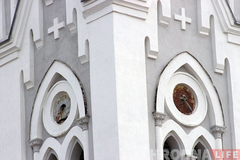 Гадзіннік на гродзенскай кірсе з'явіцца летам. Алтар прывязуць з Германіі, калі не перашкодзіць пандэмія
