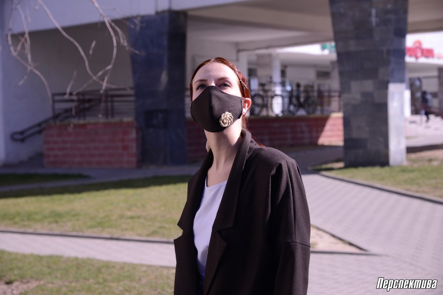 Коронавирус не пройдет: как гродненка создает дизайнерские маски Коронавирус не пройдет: как гродненка создает дизайнерские маски