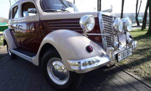 В Лиде отреставрировали Ford V8 1936 года Ford V8 1936 года