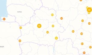 В Гродно повышается индекс самоизоляции. С чем это связано? Фота: yandex.by/maps