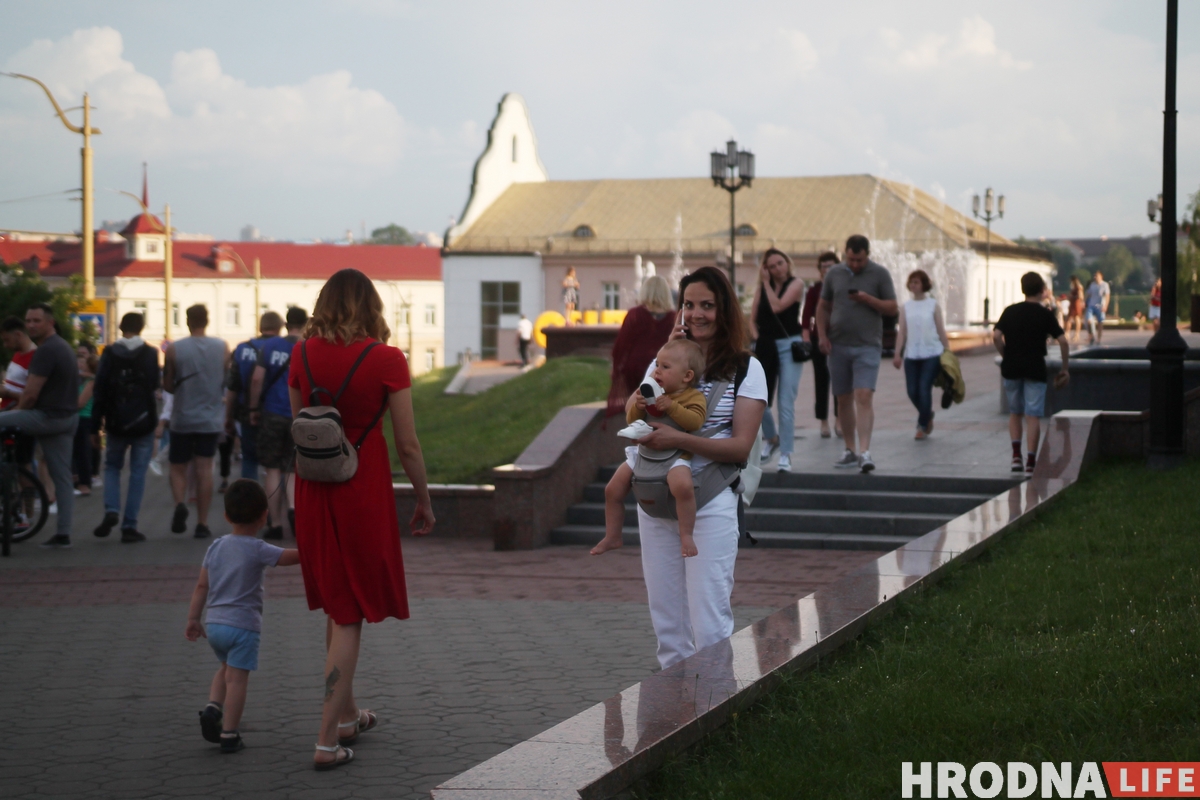 В Гродно прошла акция солидарности с задержанными