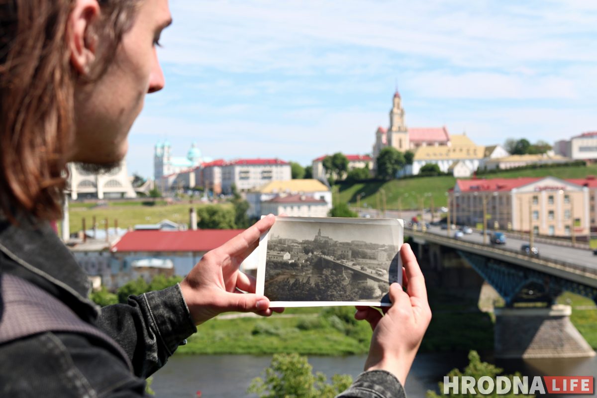 Гродзенец прачытаў дзённікі дзеда: цяпер робіць фотапараўнанні горада 1970-х і сёння