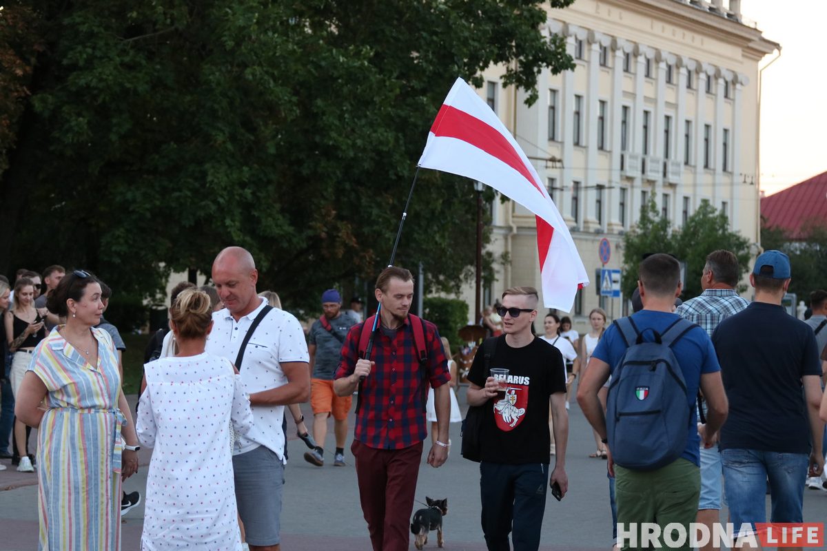 Вечер после выборов президента: онлайн из Гродно
