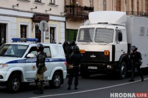 На протестах в России поддержали белорусов