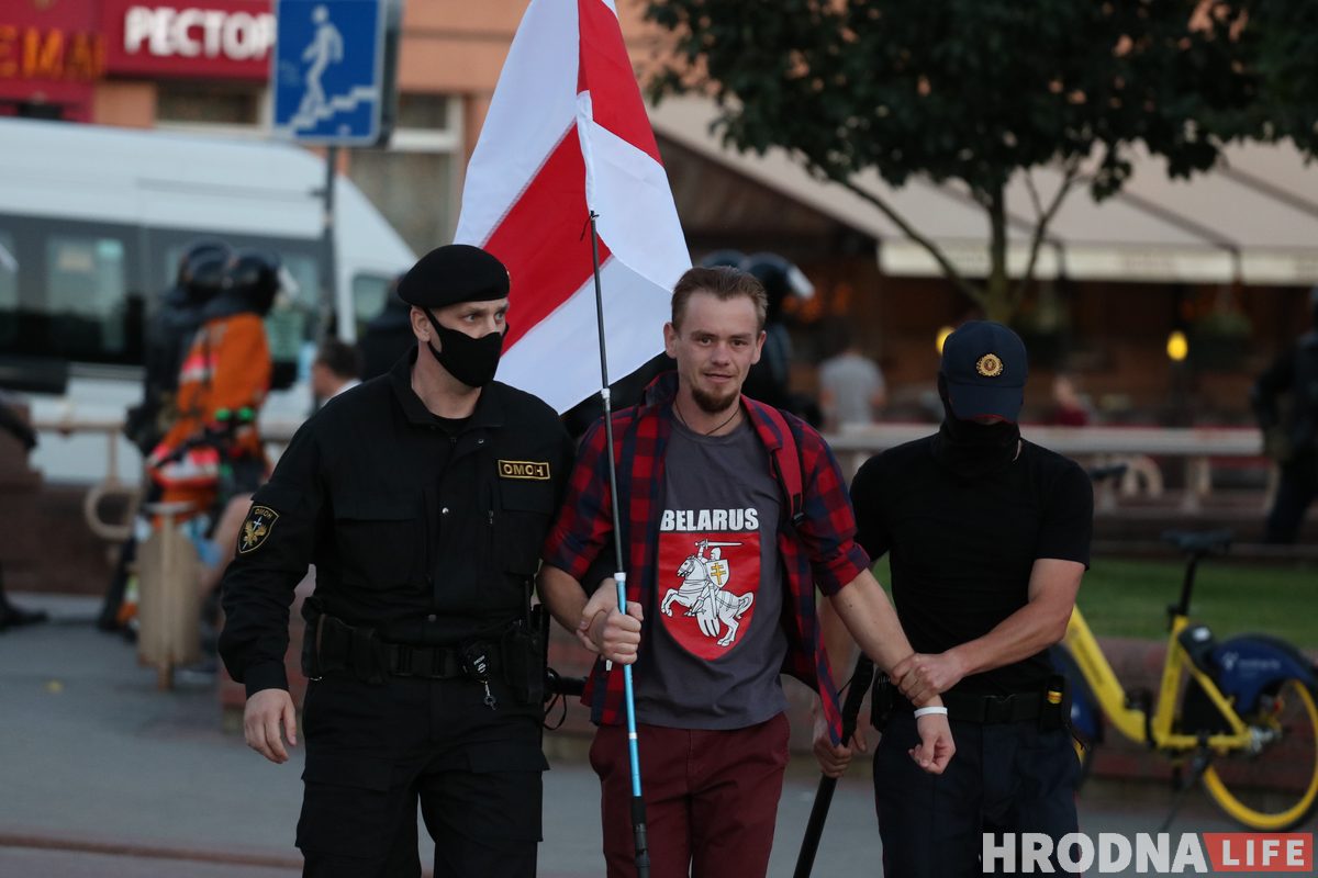 Вечер после выборов президента: онлайн из Гродно