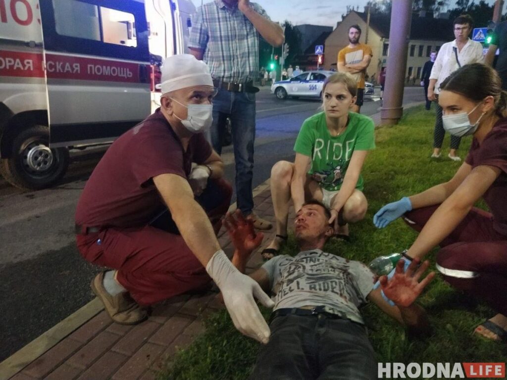 УВД, СИЗО и врачи Гродно засекретили количество задержанных и избитых ОМОНом в городе