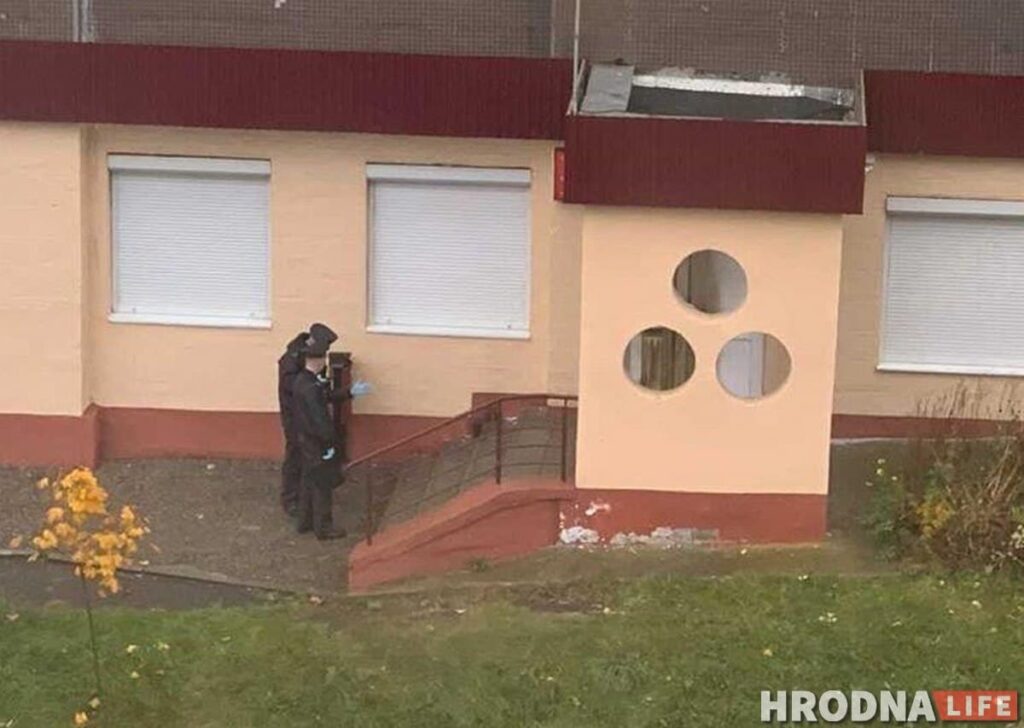 У Гродне падпалілі дзверы "апоркі"