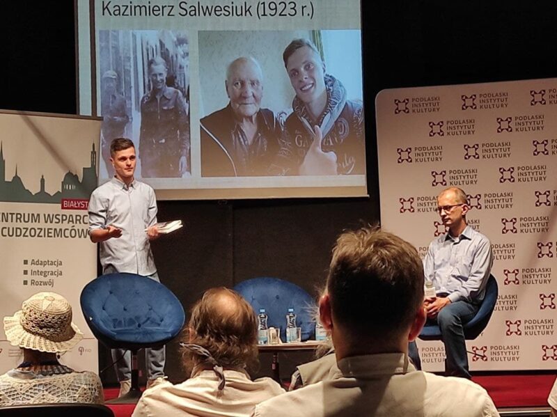 “В вынужденной командировке”. Руслан Кулевич презентовал в Белостоке свои книги о гродненцах и нашел новых героев “В вынужденной командировке”. Руслан Кулевич презентовал в Белостоке свои книги о гродненцах и нашел новых героев
