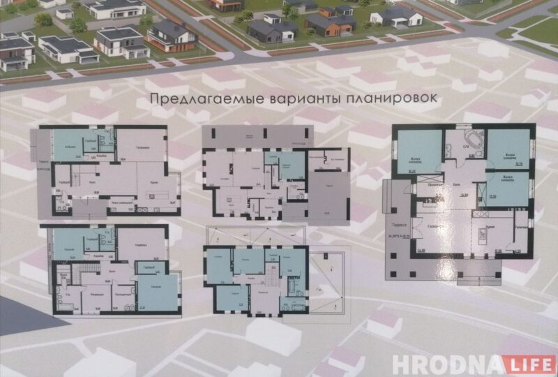 Без асфальта и велодорожек, но с детской площадкой. В горисполкоме рассказали про новый квартал таунхаусов в Барановичах