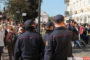 Гродненец не смог устроится на “Гродно Азот”. У него был штраф по ст.23.34 КоАП Иллюстративное фото милиции.