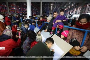 На границе проходит фестиваль "Беларусь гостеприимная" для детей мигрантов На границе проходит фестиваль "Беларусь гостеприимная" для детей мигрантов