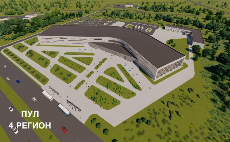 Спорткомплекс на въезде в Гродно начнут строить в 2022 году. Как он будет выглядеть проект многофункционального спорткомплекса - дворца игровых видов спорта в Гродно