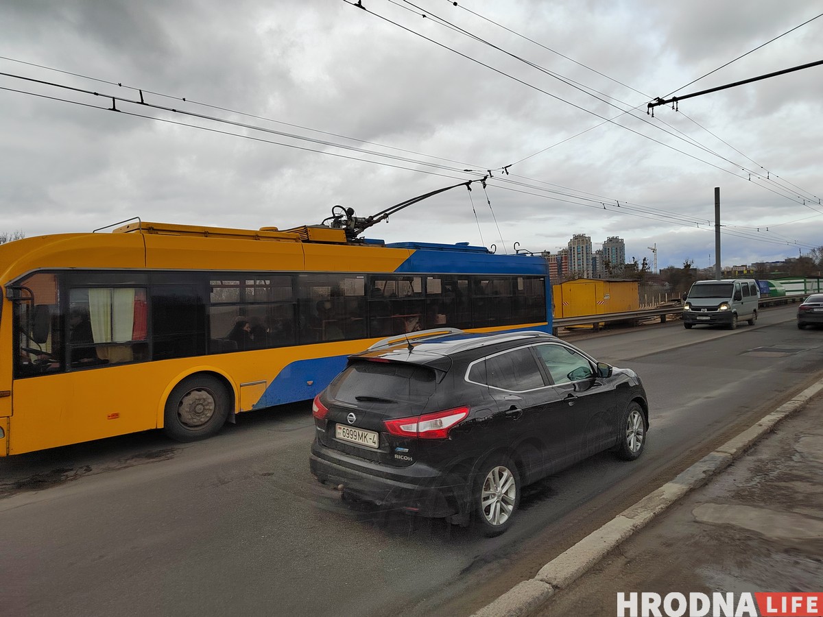 Грамадскі транспарт у Гродне. Ілюстрацыйнае фота: Hrodna.life