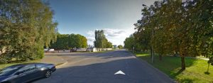 На Репина в Гродно построят автомобильную стоянку и контрольно-пропускной пункт Улица Репина в Гродно. Иллюстративное фото с Яндекс Карты