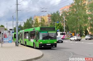 Почти на сутки закроют участок проспекта Янки Купалы. Транспорт поедет по измененным маршрутам Гродненский автобус
