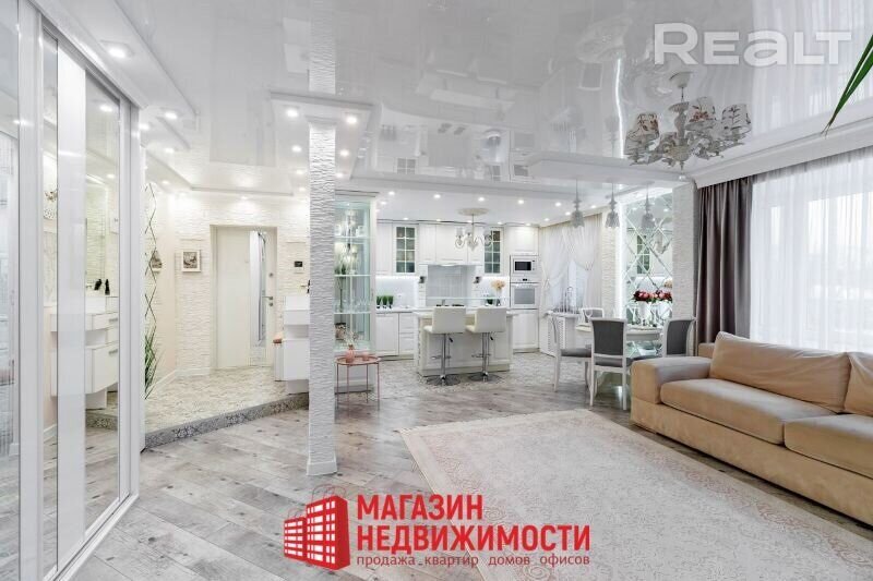Квартира с дизайнерским ремонтом