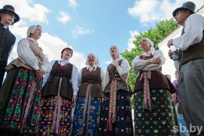 Литовцы на Фестиваль национальных культур в Гродно