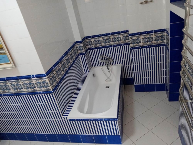 Ванная в квартире на Урицкого