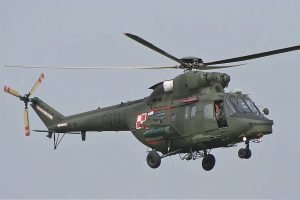 Польский военный вертолёт
