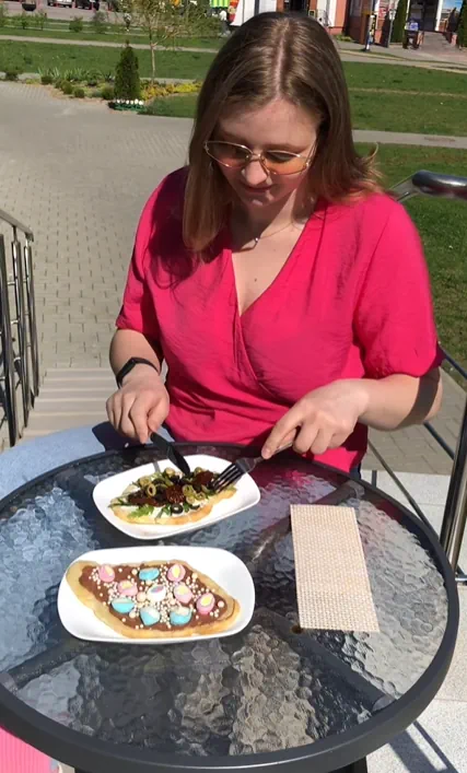 плоские круассаны в Гродно в кафе cup cake