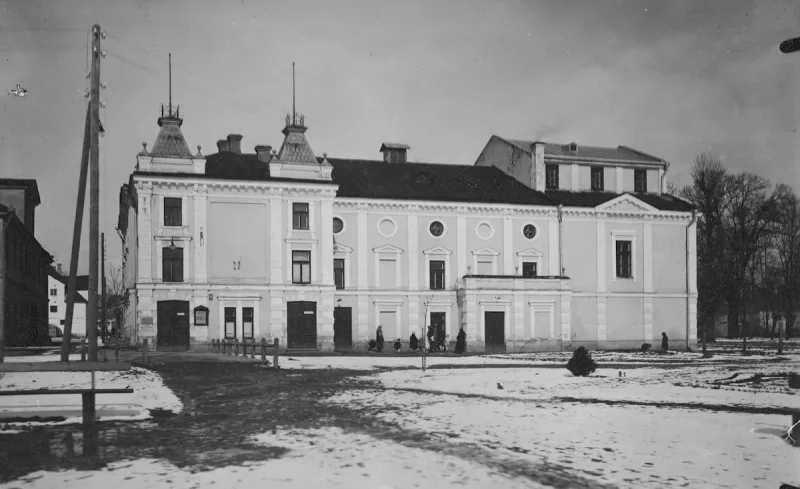 Драка артистов на сцене, благоустройство Швейцарской долины, празднование Дня Конституции – что происходило в Гродно 100 лет назад Гродненский театр, 1926 год