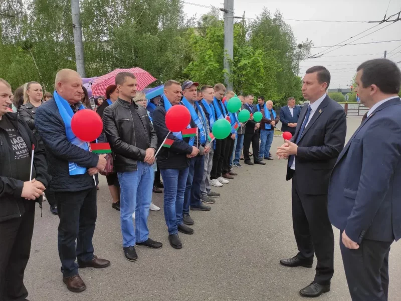 В Гродно привезли новые троллейбусы. Источник: Гродненский горисполком