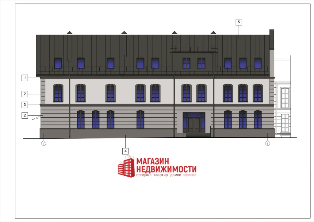 проект новой гостиници в Гродно на Советских пограничников