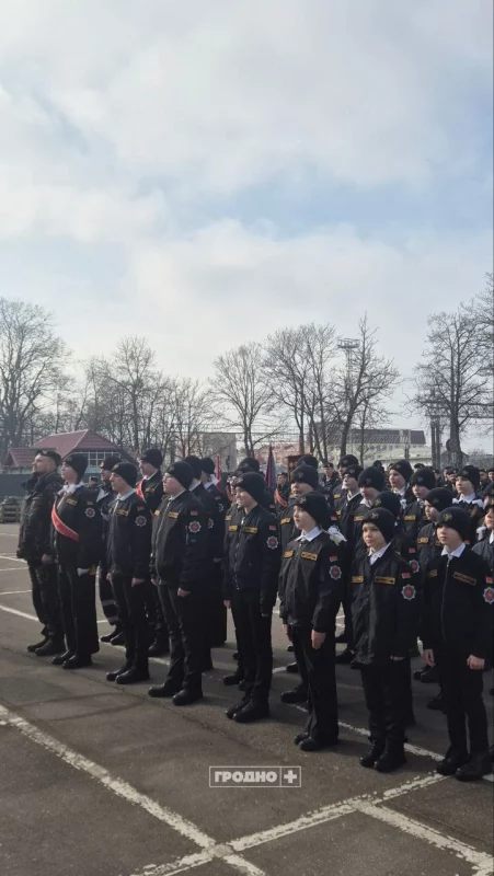 В Гродно открылся 20-й милицейский военно-патриотический клуб для детей 