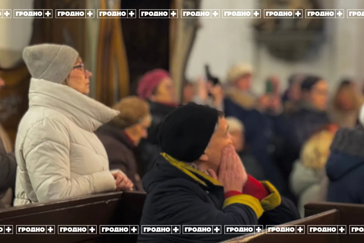 Реставрация алтаря в Фарном костеле. Фото: Гродно Плюс