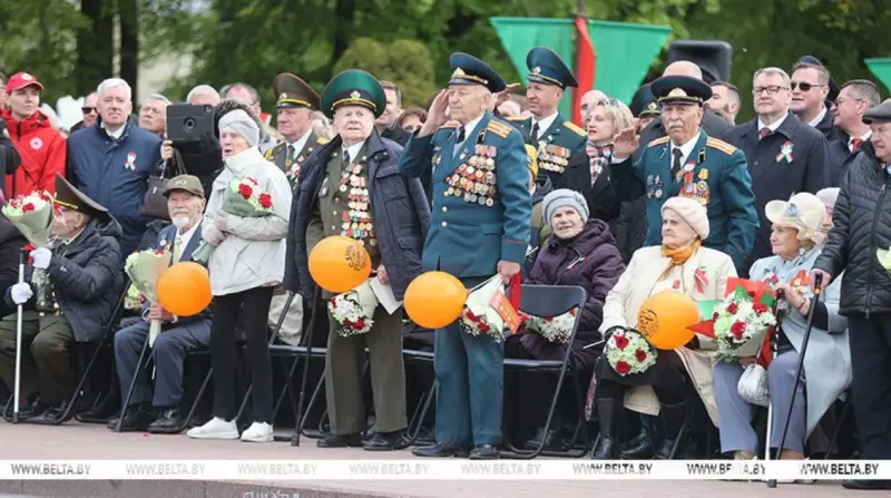 Ветеранов всё меньше, а членов ветеранских организаций - всё больше: как меняется День Победы в Гродно парад ветераны