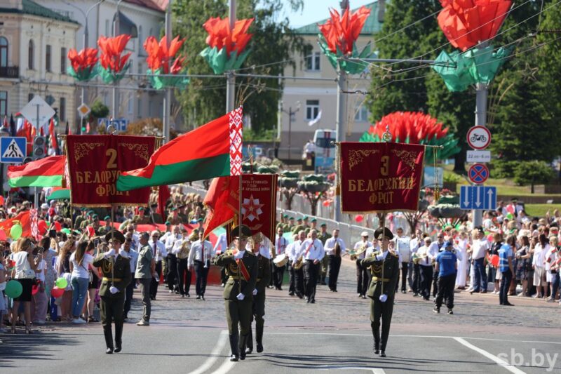 День Республики 3 июля в Гродно в 2025 году. Фото: sb.by