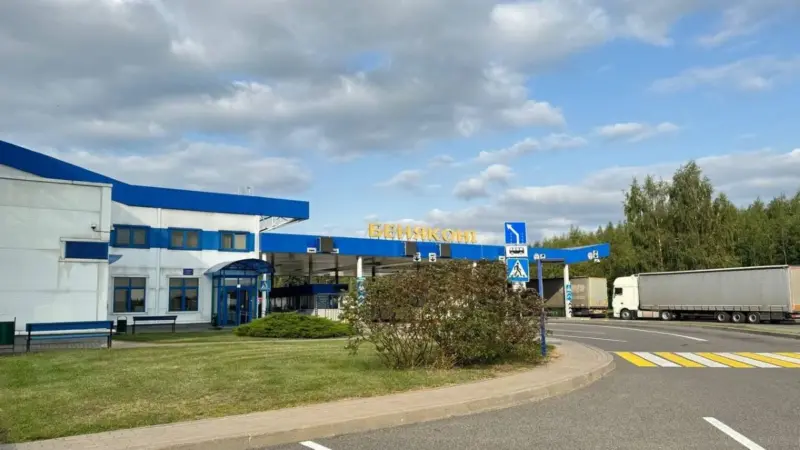 В пункте пропуска «Бенякони» продолжается ремонт. Схему движения транспорта изменили Бенякони