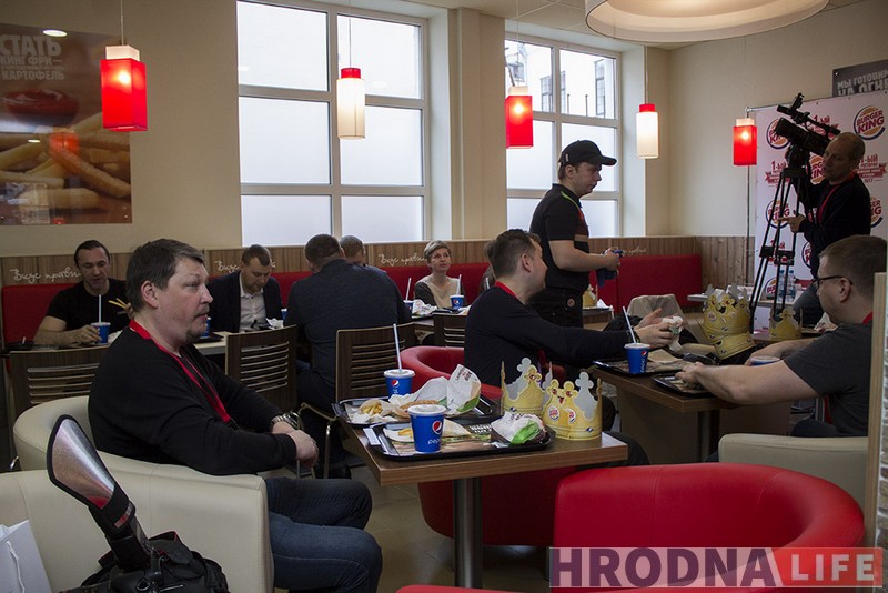Першы, але не апошні. У Гродне ўрачыста адкрылі Burger King