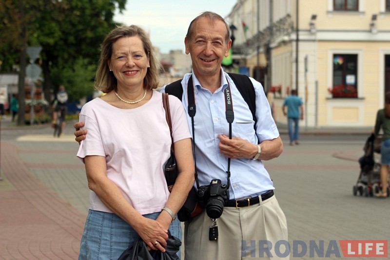 "У прадзеда была нядрэнная рэпутацыя". Праўнучка перадапошняга губернатара Гродзенскай губерні наведала Гродна