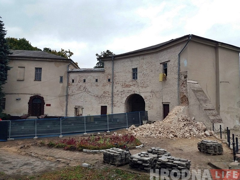 Стары замак працягваюць рыхтаваць да маштабнай рэканструкцыі Стары замак працягваюць рыхтаваць да маштабнай рэканструкцыі