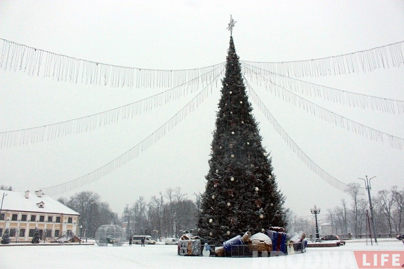 Фотафакт: Гродна засыпала снегам Фотафакт: Гродна засыпала снегам