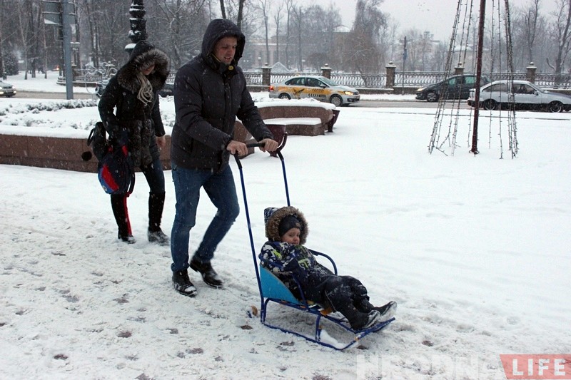 Фотафакт: Гродна засыпала снегам Фотафакт: Гродна засыпала снегам