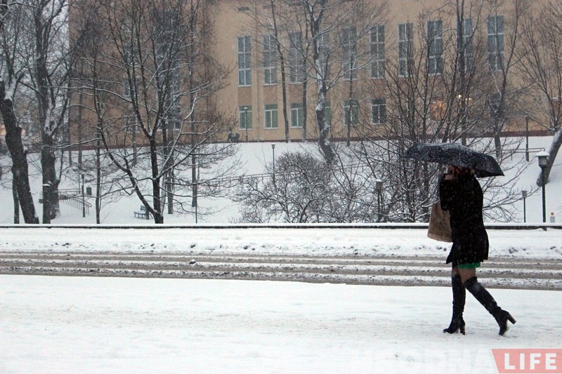 Фотафакт: Гродна засыпала снегам Фотафакт: Гродна засыпала снегам