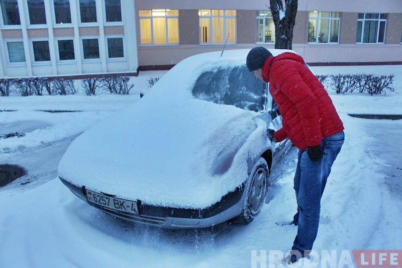 Фотафакт: Гродна засыпала снегам Фотафакт: Гродна засыпала снегам