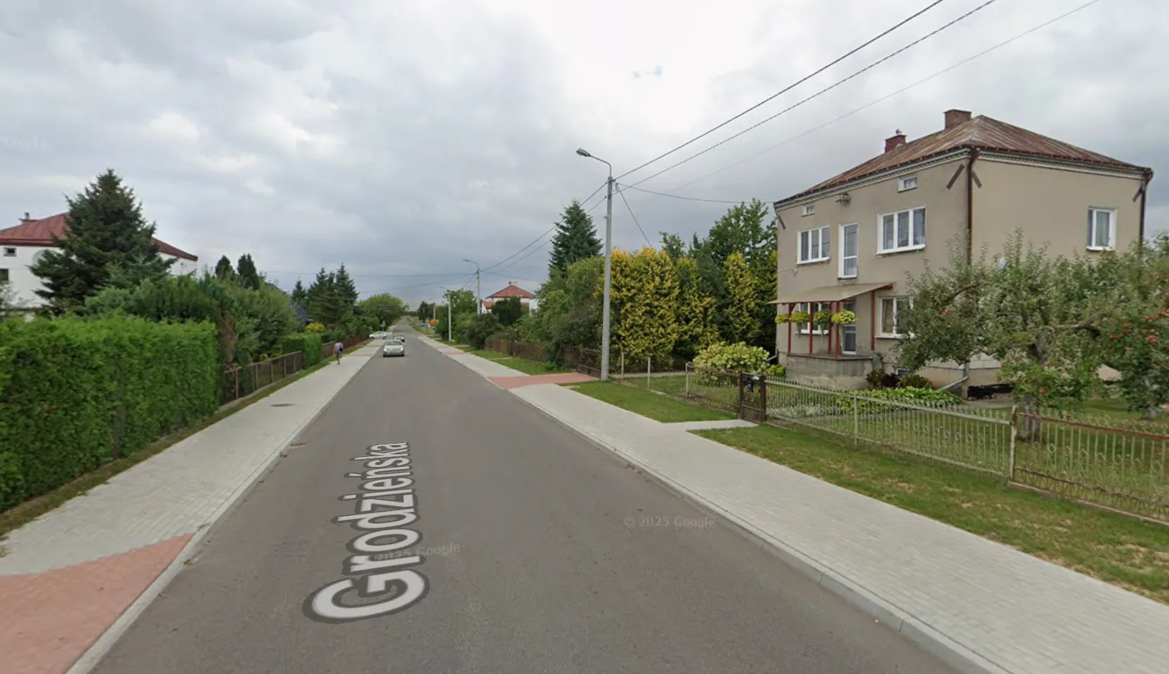 Вуліца Гродзенская ў Ліпску