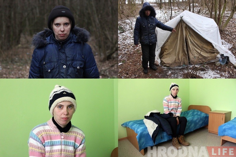 Гродненской "девушке из леса" нашли работу и дали место в «ночлежке»