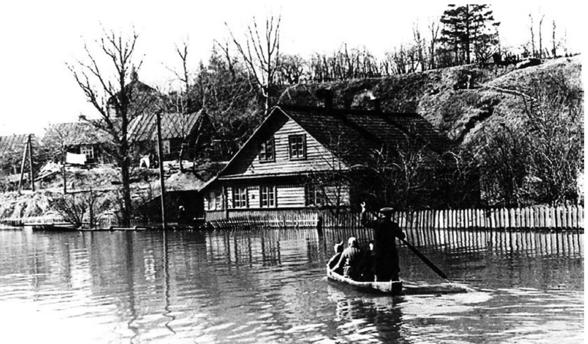 Вялікі патоп на Нёмане: як затапіла Гродна ў красавіку 1958 года