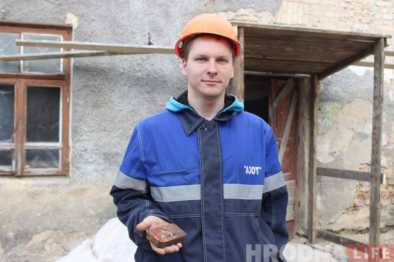 У цэнтры Гродна знайшлі яўрэйскі скарб часоў Другой сусветнай У цэнтры Гродна знайшлі яўрэйскі скарб часоў Другой сусветнай